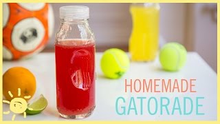 EAT  Homemade Gatorade [upl. by Enaamuj163]