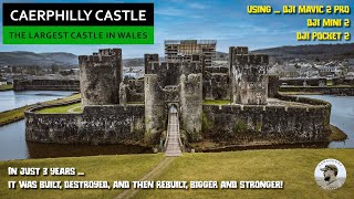 Caerphilly Castle  The Largest in Wales 2nd in Britain [upl. by Mw]