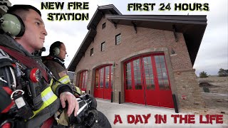 First 24 Hours in a New Fire Station  A Day in the Life [upl. by Akiehsal]