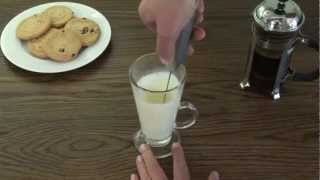 Aerolatte  The Original Steam Free Milk Frother [upl. by Goodman829]