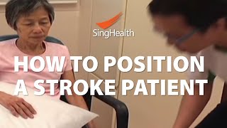 How To Position A Stroke Patient [upl. by Calendre480]