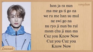 NCT U  Know Now Easy Lyrics [upl. by Azrim745]