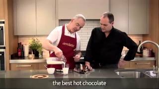 How to make a hot chocolate using an aerolatte milk frother [upl. by Alba930]