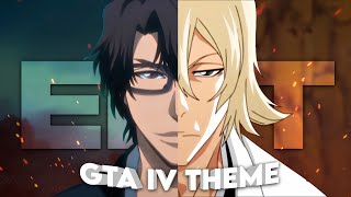 Aizen x Urahara  GTA IV Theme Edit [upl. by Mahmoud]